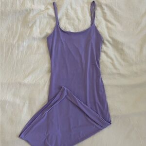 Purple bodycon dress size small